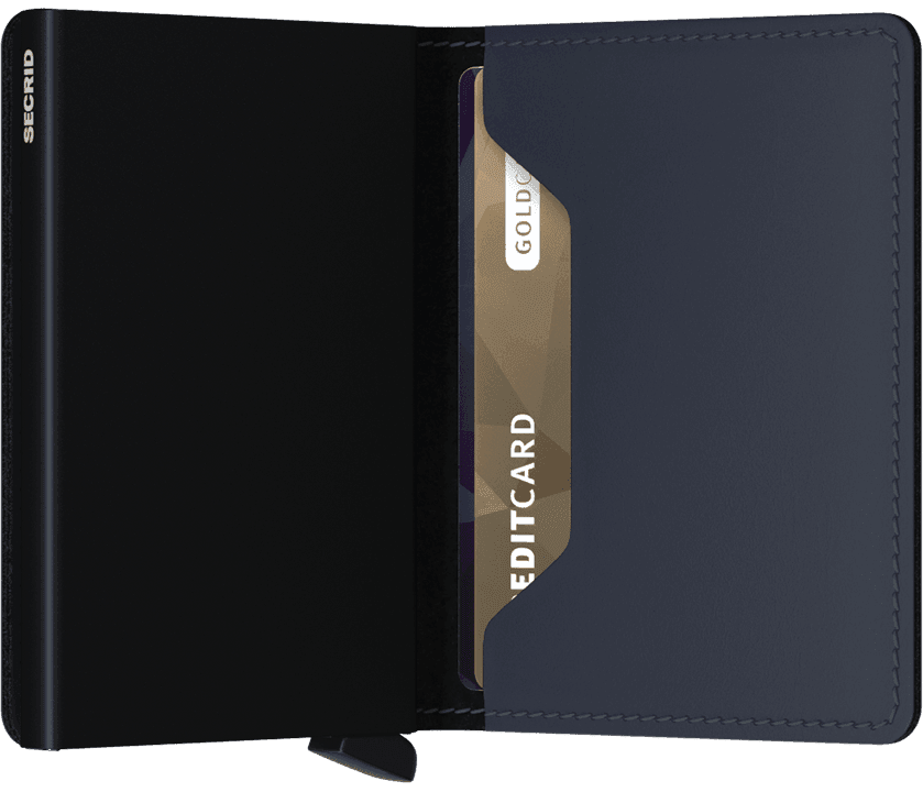 SECRID SLIMWALLET MATTE NIGHTBLUE - WATERKANT Store -Hamburg Ottensen Altona