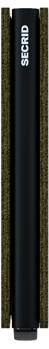 SECRID SLIMWALLET VINTAGE OLIVE-BLACK - WATERKANT Store -Hamburg Ottensen Altona