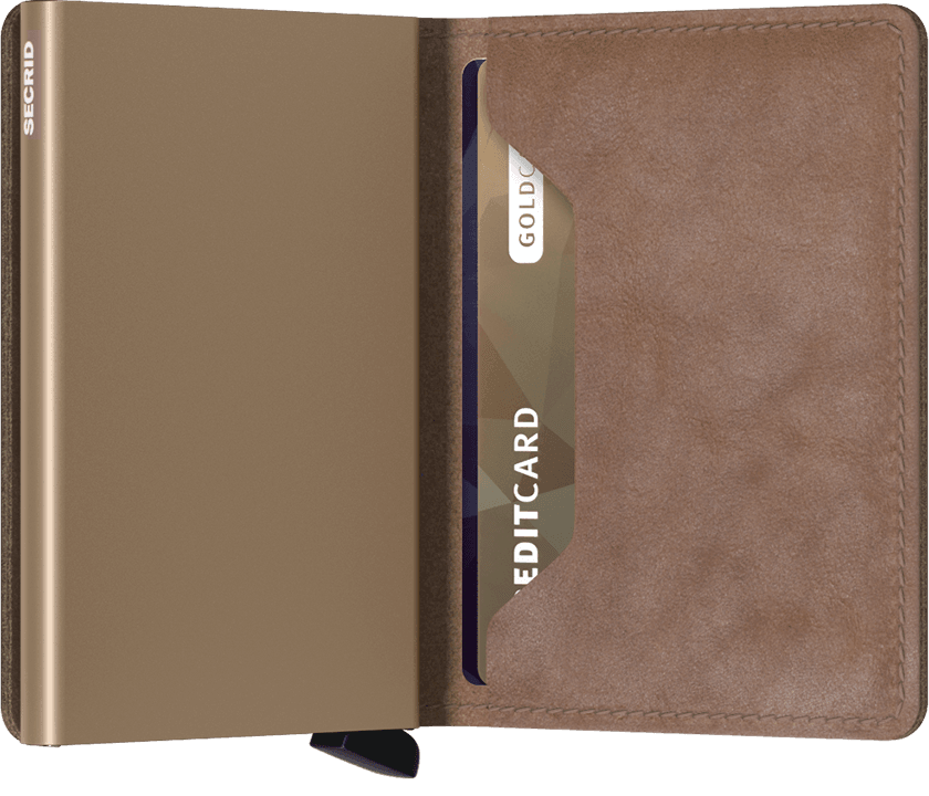 SECRID SLIMWALLET VINTAGE TAUPE - WATERKANT Store -Hamburg Ottensen Altona