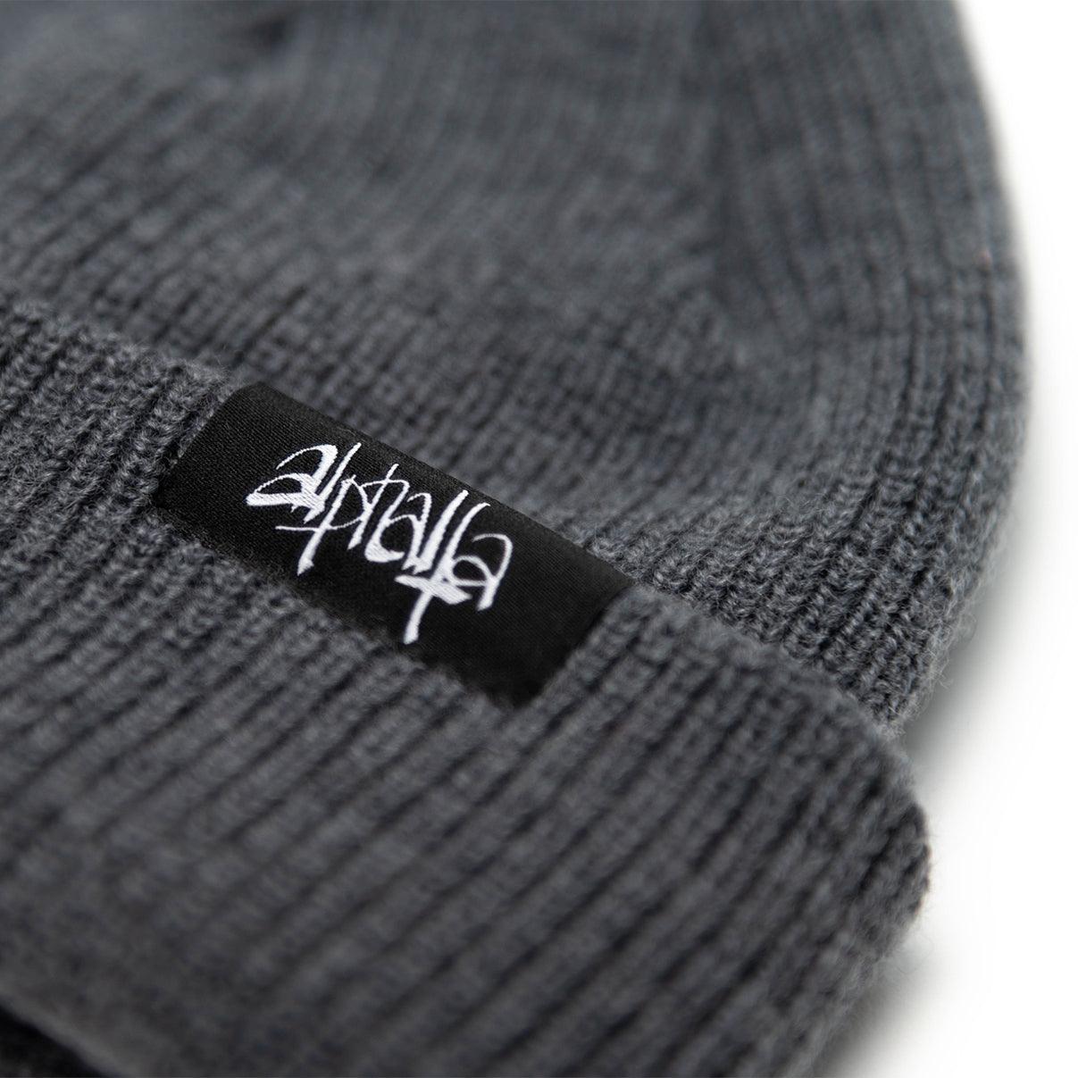 Alphalfa Evart Beanie-grey - WATERKANT Store -Hamburg Ottensen Altona