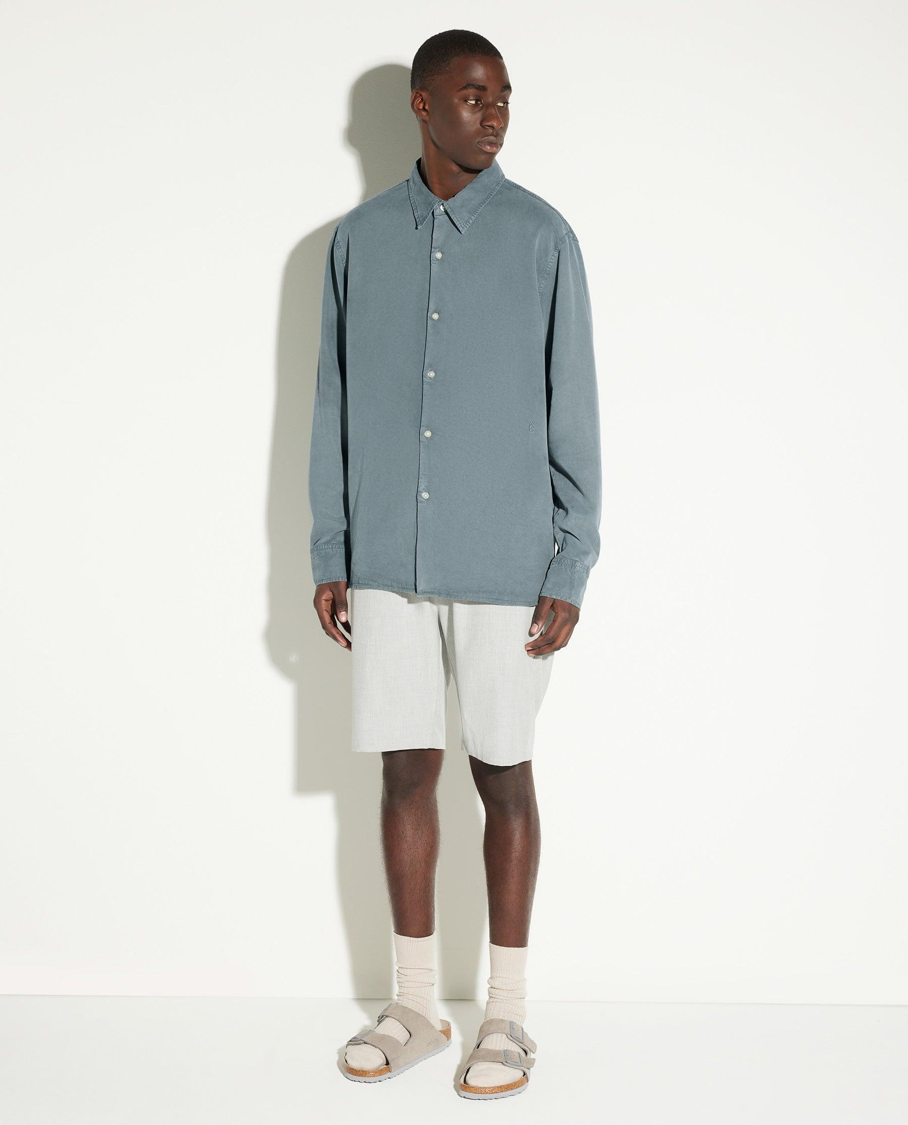 ELVINE OSSIAN TENCEL-ENGLISH BLUE - WATERKANT Store -Hamburg Ottensen Altona