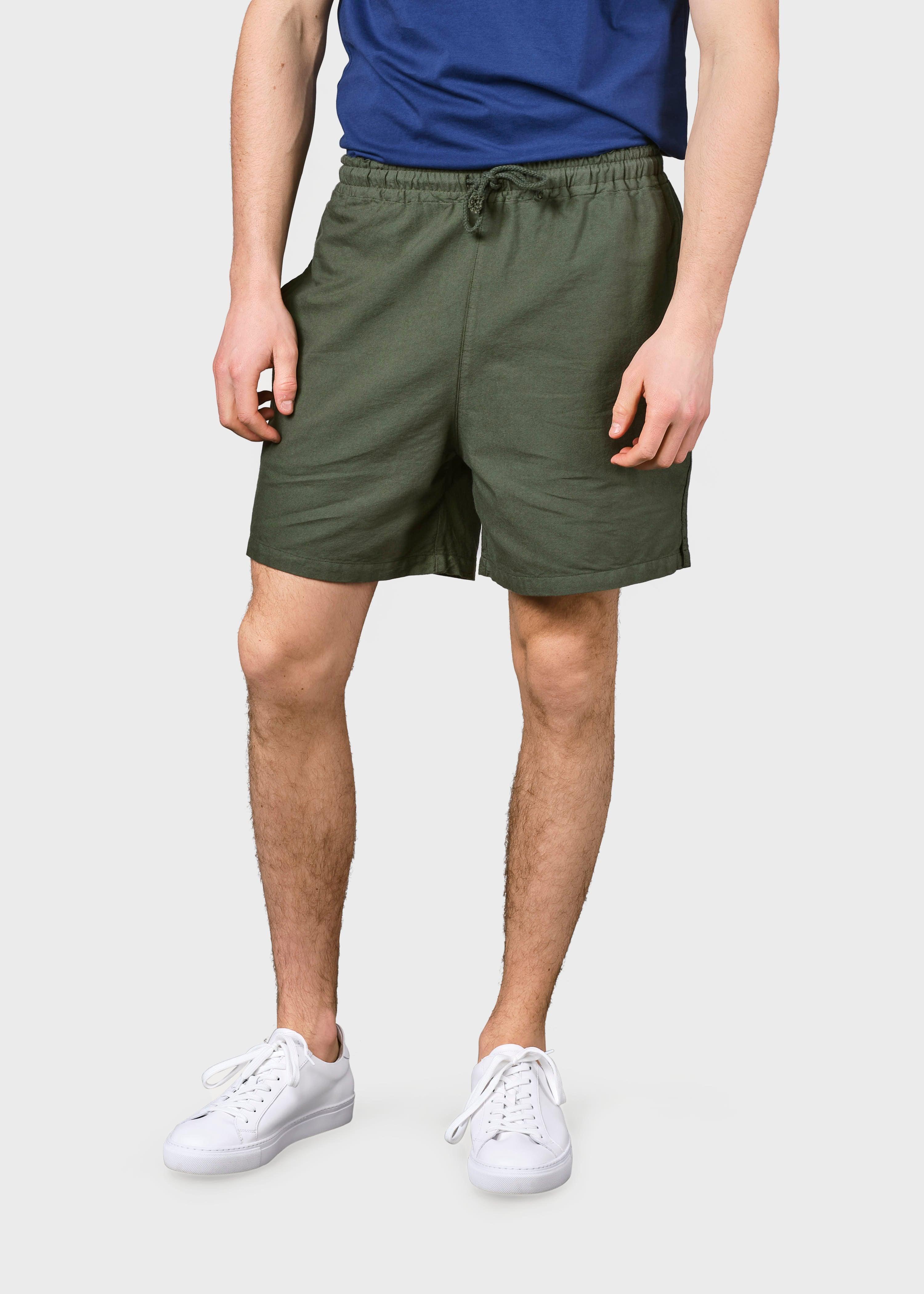KLITMØLLER COLLECTIVE BERTRAM SHORTS-OLIVE - WATERKANT Store -Hamburg Ottensen Altona