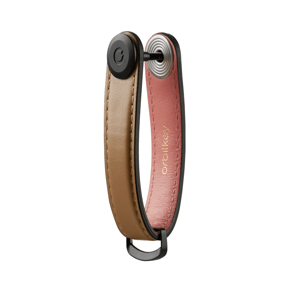 ORBITKEY LEATHER KEY ORGANISER-COCOA ROSE - WATERKANT Store -Hamburg Ottensen Altona