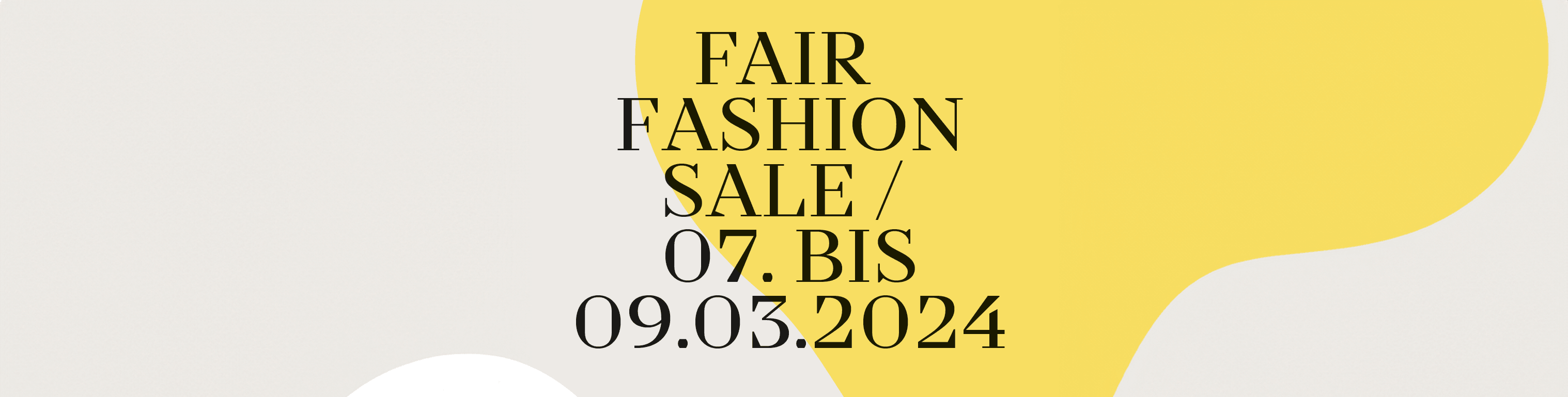 Hamburgs größter Fair Fashion Sale! 7. bis 9. März 2024 - WATERKANT Store -Hamburg Ottensen Altona