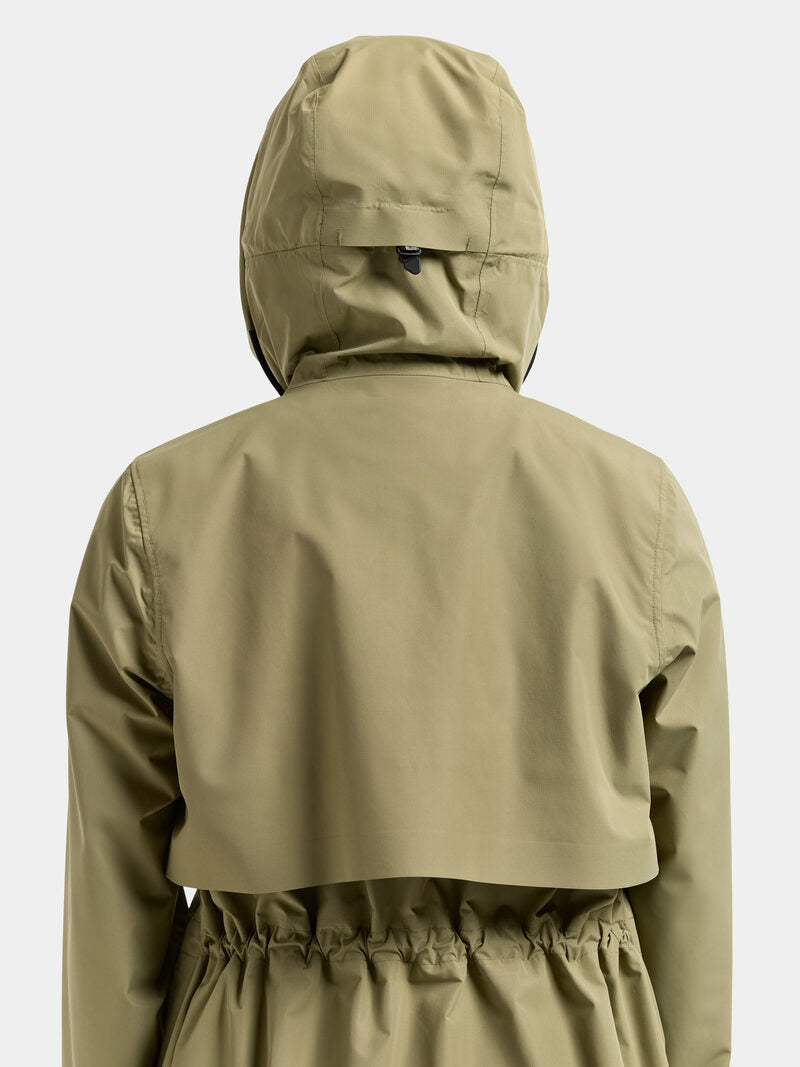 Veste Imperméable Respirante DIDRIKSONS ELINA - Taille 38 - Bleu - Capuche - Occasion Très Bon état