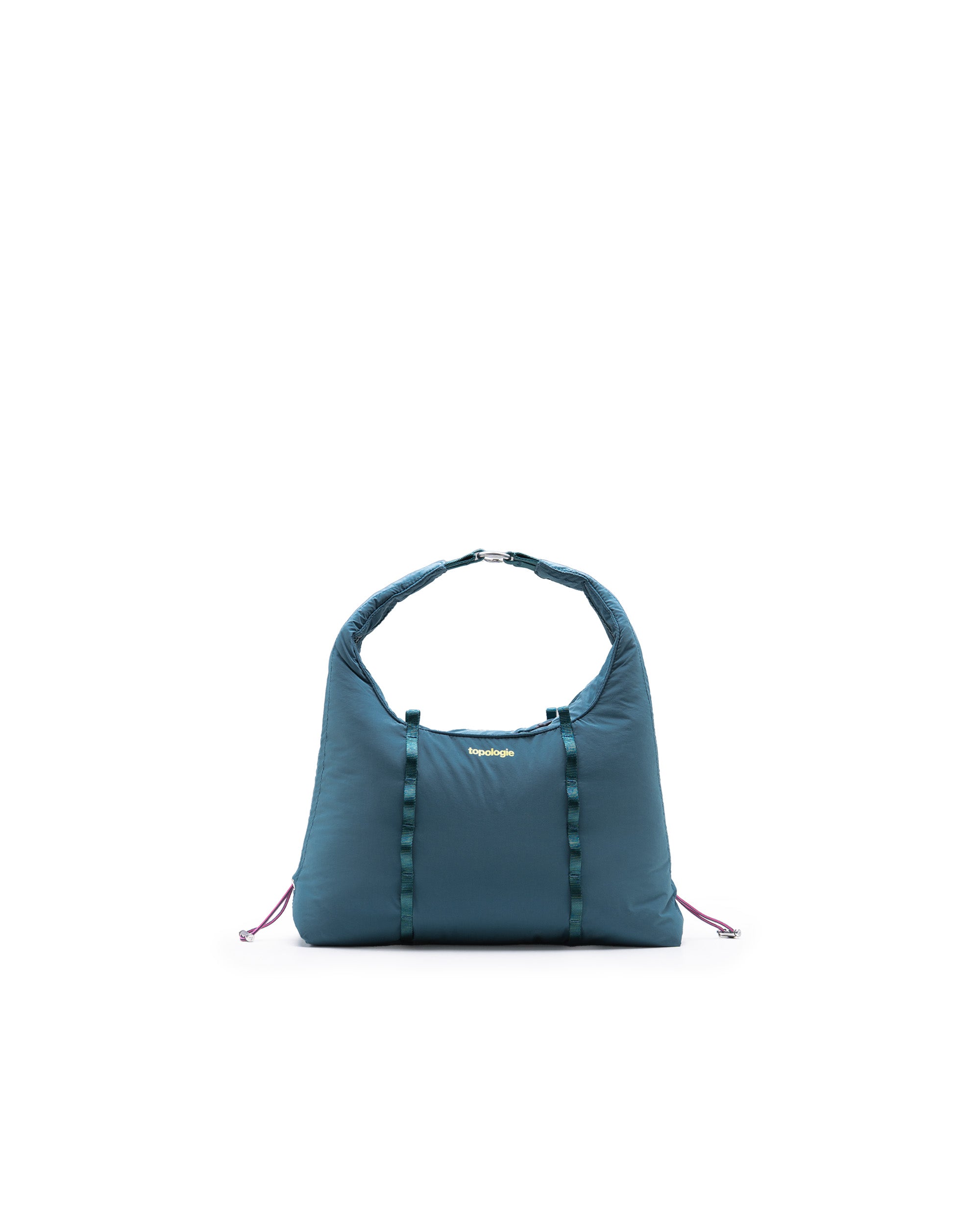 TOPOLOGIE WARES BAGS CLOUD HOBO SMALL DEEP TEAL SILKY PEACH 