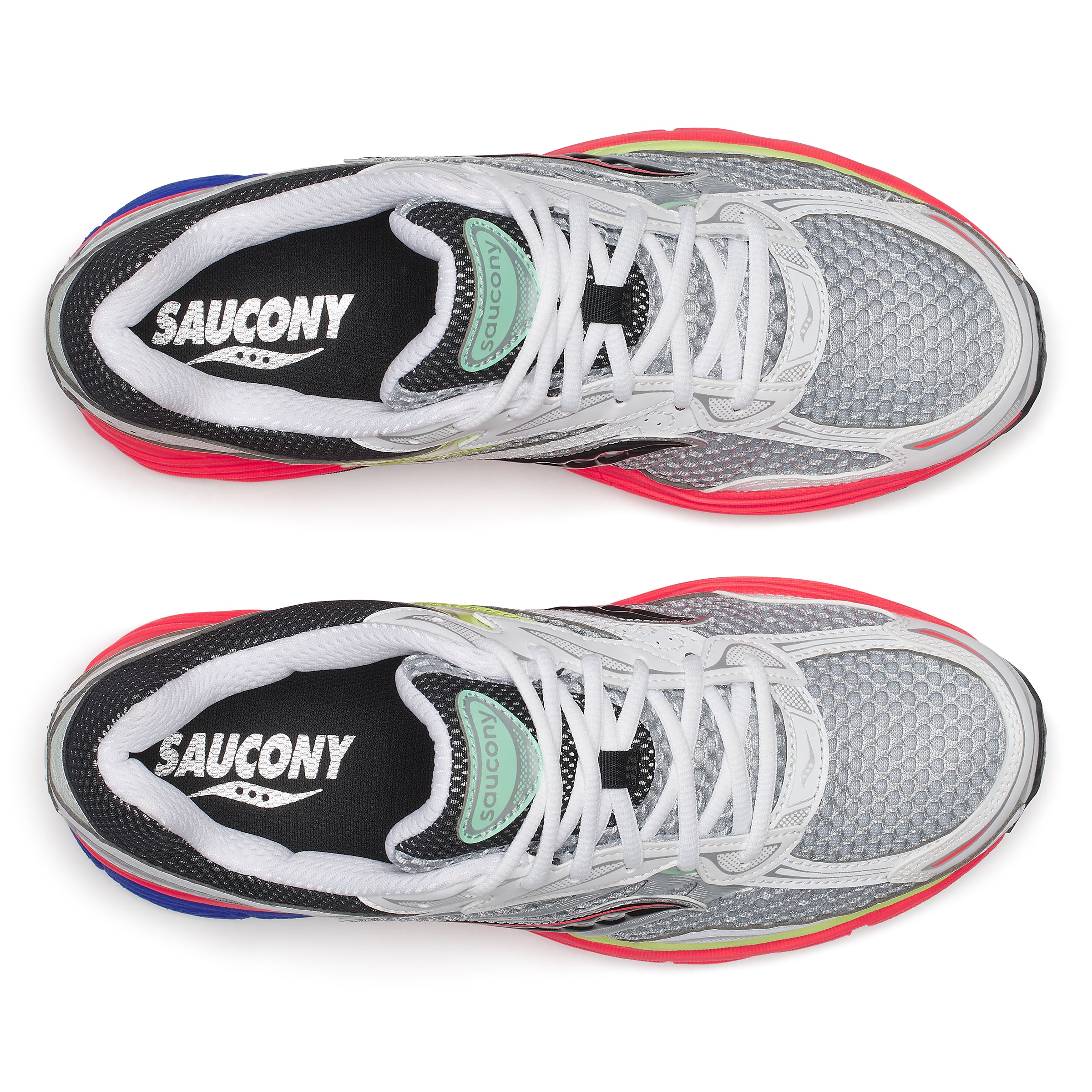SAUCONY PROGRID OMNI 9 - WHITE/VIZIRED