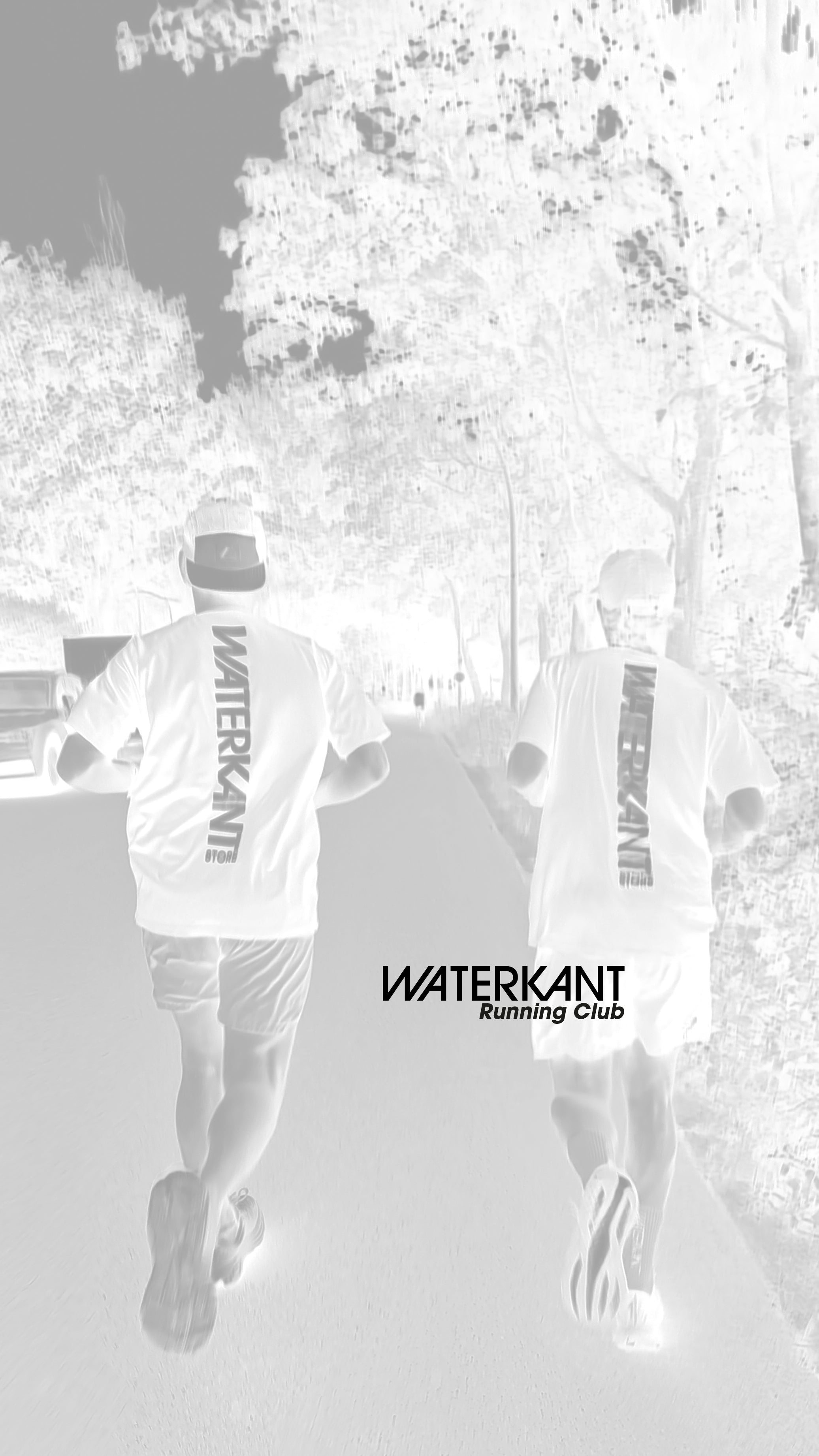 Zwei Läufer aus dem Waterkant Store  Running Club in Hamburg