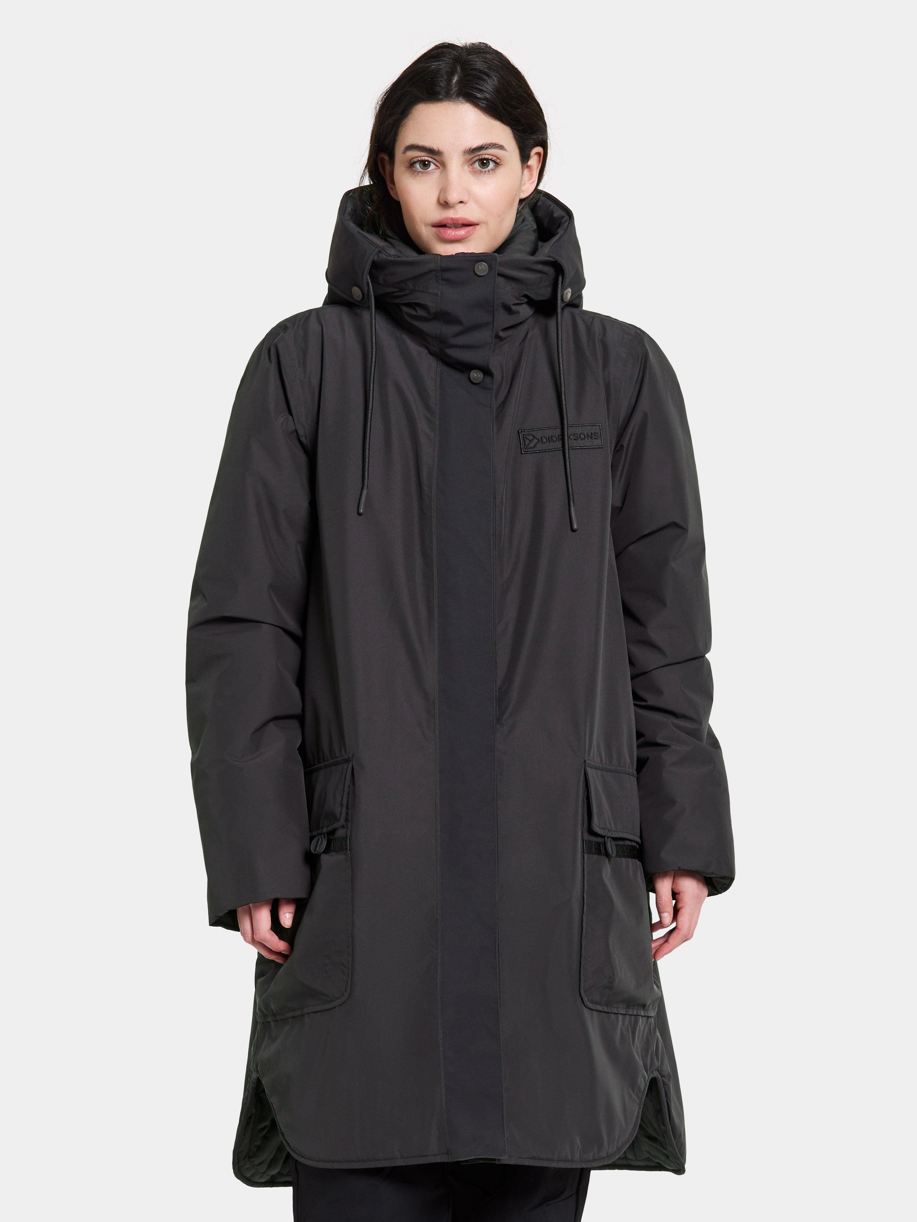 DIDRIKSONS AIKO WNS PARKA-BLACK - WATERKANT Store -Hamburg Ottensen Altona