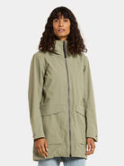 DIDRIKSONS FOLKA WNS PARKA 7-DUSTY OLIVE - WATERKANT Store -Hamburg Ottensen Altona