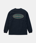 GRAMICCI GRAMICCI OVAL L/S TEE-VINTAGE BLACK - WATERKANT Store -Hamburg Ottensen Altona