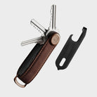 KEY ORGANISER SET- LEATHER KEY ORGANISER + MULTI-TOOL V2 - ESPRESSO/BLACK - WATERKANT Store -Hamburg Ottensen Altona