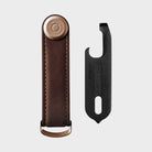 KEY ORGANISER SET- LEATHER KEY ORGANISER + MULTI-TOOL V2 - ESPRESSO/BLACK - WATERKANT Store -Hamburg Ottensen Altona