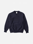 NUDIE JEANS HASSE CREW NECK NAVY - WATERKANT Store -Hamburg Ottensen Altona