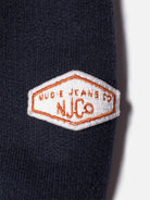 NUDIE JEANS HASSE CREW NECK NAVY - WATERKANT Store -Hamburg Ottensen Altona