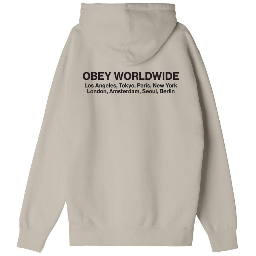 OBEY OBEY WORLDWIDE CITIES-SILVER GREY - WATERKANT Store -Hamburg Ottensen Altona