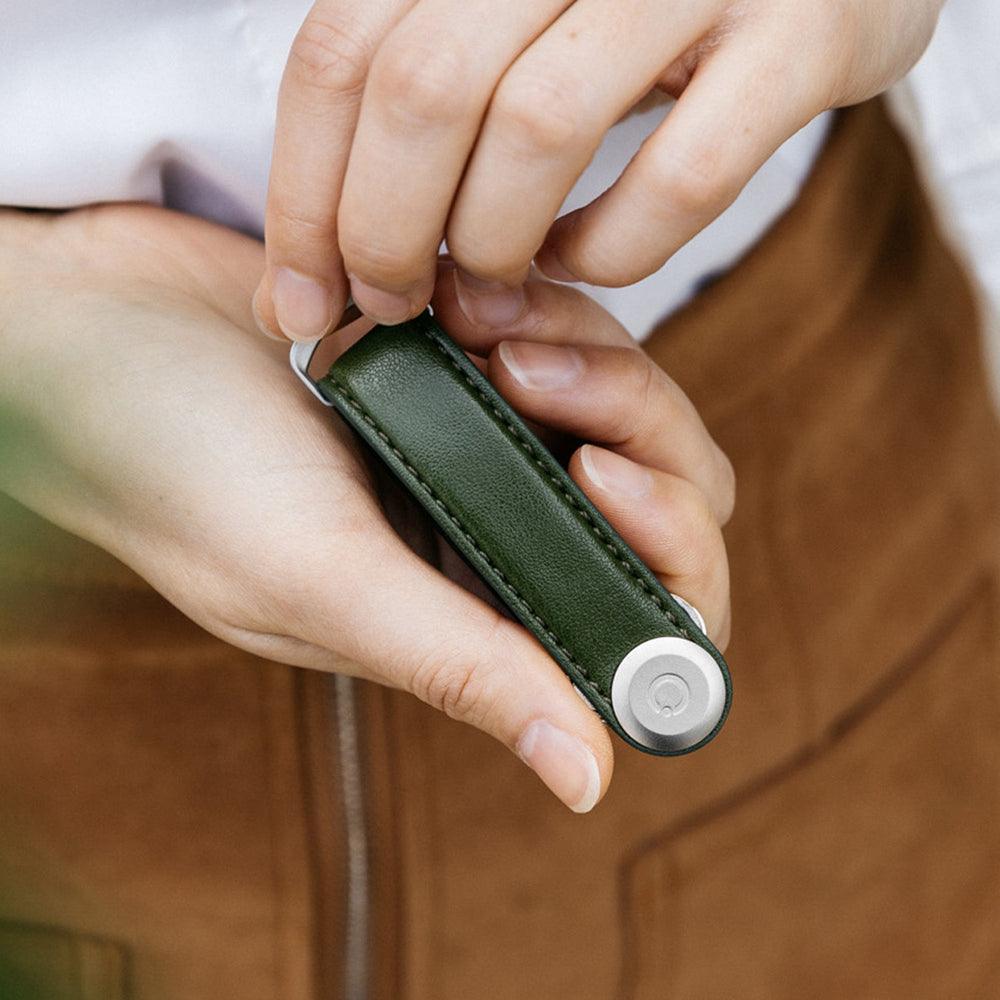 ORBITKEY CACTUS LEATHER KEY ORGANISER-CACTUS GREEN – WATERKANT Store