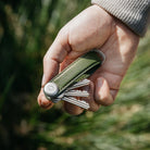 ORBITKEY CACTUS LEATHER KEY ORGANISER-CACTUS GREEN - WATERKANT Store -Hamburg Ottensen Altona