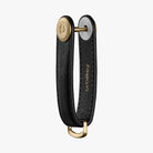 ORBITKEY SAFFIANO LEATHER KEY ORGANISER-LIQUORICE BLACK - WATERKANT Store -Hamburg Ottensen Altona