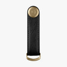 ORBITKEY SAFFIANO LEATHER KEY ORGANISER-LIQUORICE BLACK - WATERKANT Store -Hamburg Ottensen Altona