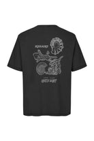 SAMSØE SAMSØE SAWIND T-SHIRT 14508-BLACK FOSSIL - WATERKANT Store -Hamburg Ottensen Altona