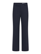 SELECTED FEMME SLFRITA MW WIDE PANT DARK SAP MEL Dark Sapphire - WATERKANT Store -Hamburg Ottensen Altona