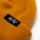 Alphalfa Evart Beanie-dark yellow - WATERKANT Store -Hamburg Ottensen Altona