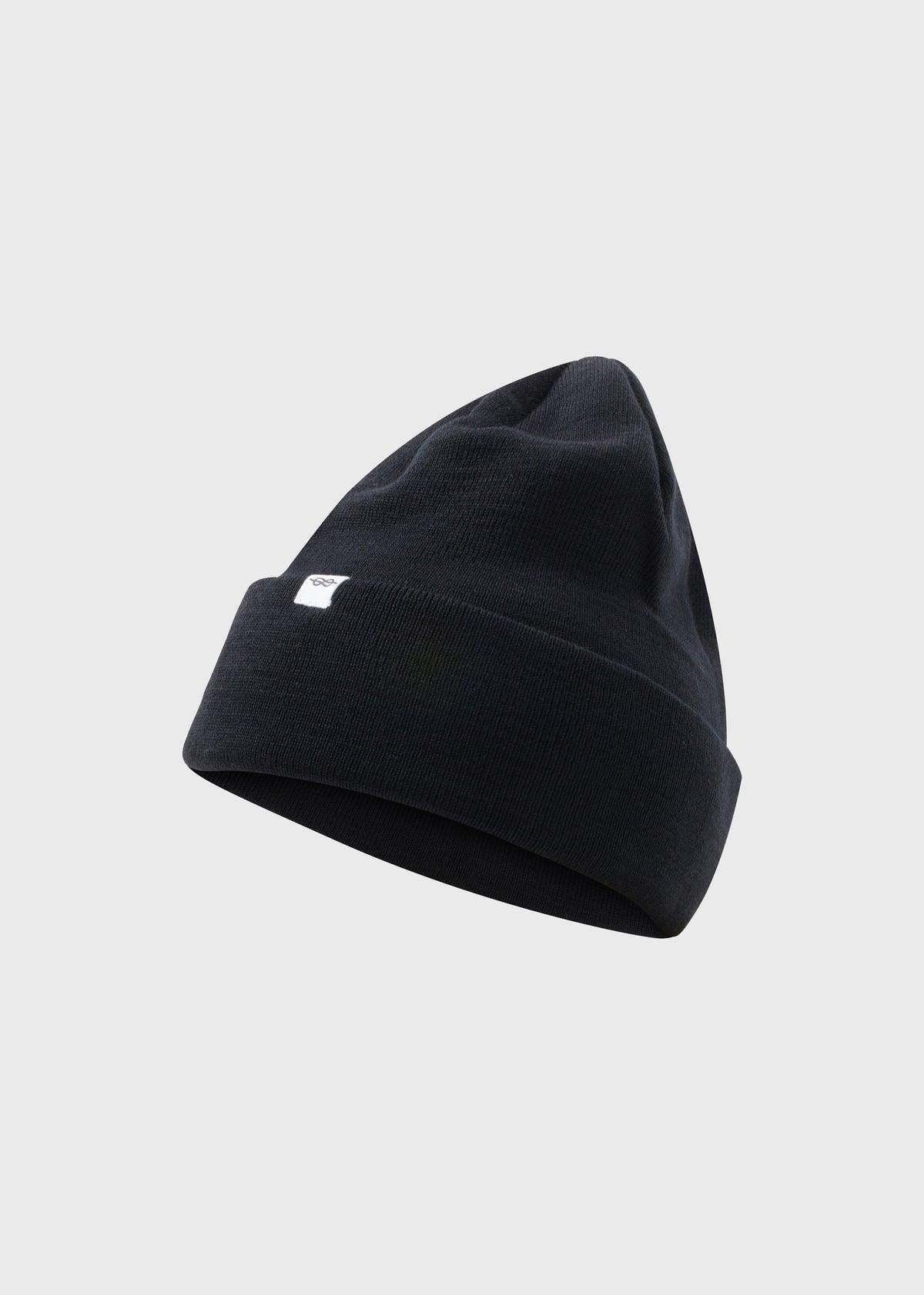 KLITMØLLER COLLECTIVE FINE RIB BEANIE-BLACK - WATERKANT Store -Hamburg Ottensen Altona