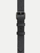 NUDIE JEANS DWAYNE LEATHER BELT-BLACK - WATERKANT Store -Hamburg Ottensen Altona