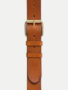 NUDIE JEANS PEDERSSON LEATHER BELT-TOFFEE BROWN - WATERKANT Store -Hamburg Ottensen Altona