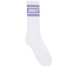 OBEY COOPER II SOCKS-WHITE / PURPLE FLOWER - WATERKANT Store -Hamburg Ottensen Altona