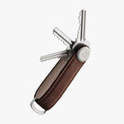 ORBITKEY LEATHER KEY ORGANISER-ESPRESSO BROWN - WATERKANT Store -Hamburg Ottensen Altona