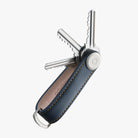 ORBITKEY LEATHER KEY ORGANISER-NAVY TAN - WATERKANT Store -Hamburg Ottensen Altona