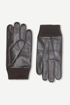 SAMSØE SAMSØE HACKNEY GLOVES 8168-DARK BROWN - WATERKANT Store -Hamburg Ottensen Altona