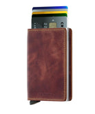 SECRID SLIMWALLET VINTAGE BROWN - WATERKANT Store -Hamburg Ottensen Altona