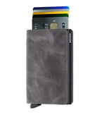 SECRID SLIMWALLET VINTAGE GREY-BLACK - WATERKANT Store -Hamburg Ottensen Altona