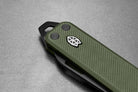 THE JAMES BRAND THE ELKO- OD GREEN / BLACK / G10 / STRAIGHT - WATERKANT Store -Hamburg Ottensen Altona