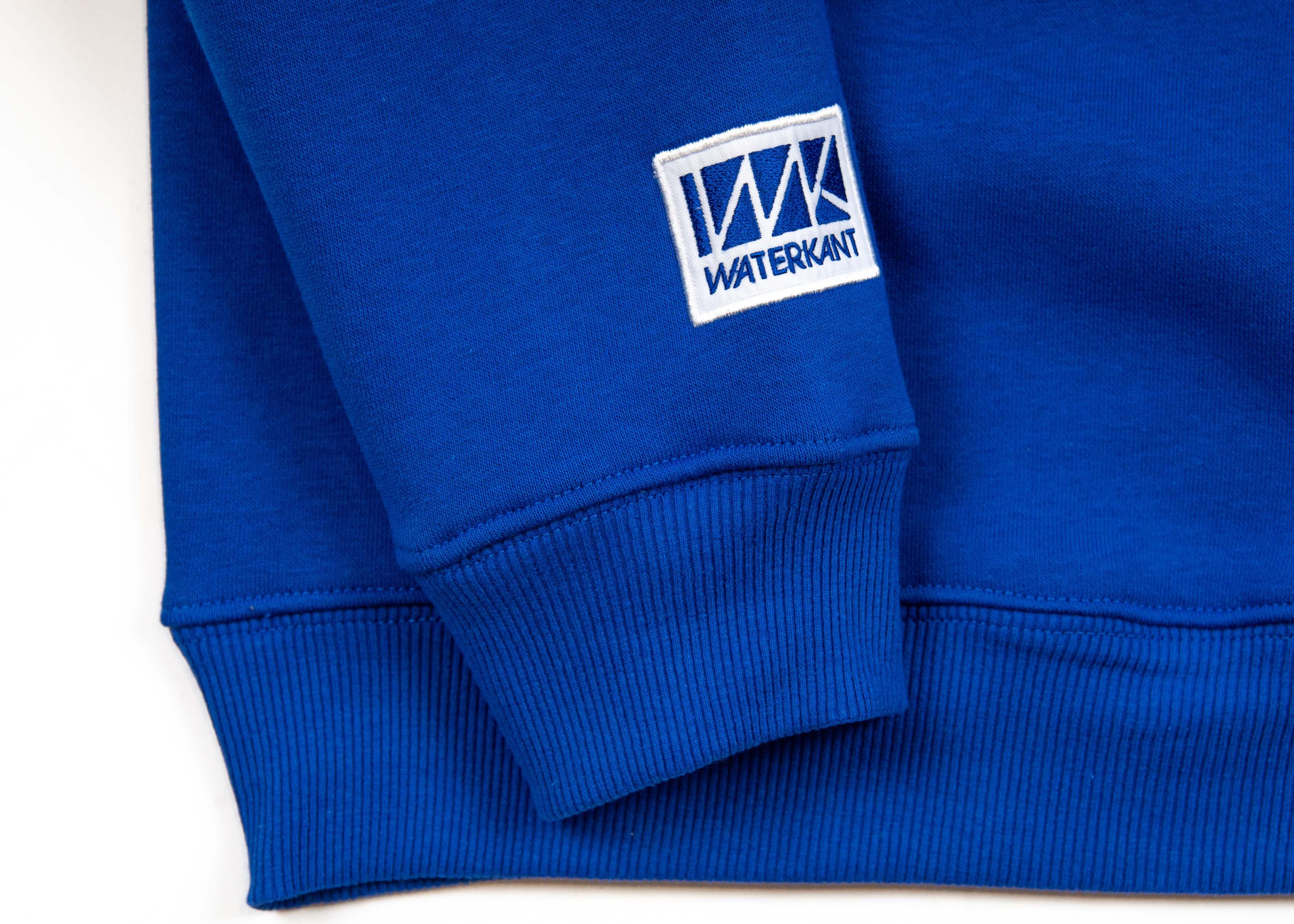 WATERKANT Half Zip Sweatshirt-royal blue - WATERKANT Store -Hamburg Ottensen Altona